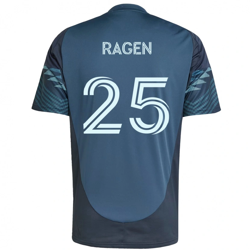 Danxen Mujer Camiseta Jackson Ragen #25 Verde Blanco 2ª Equipación 2025/26 La Camisa