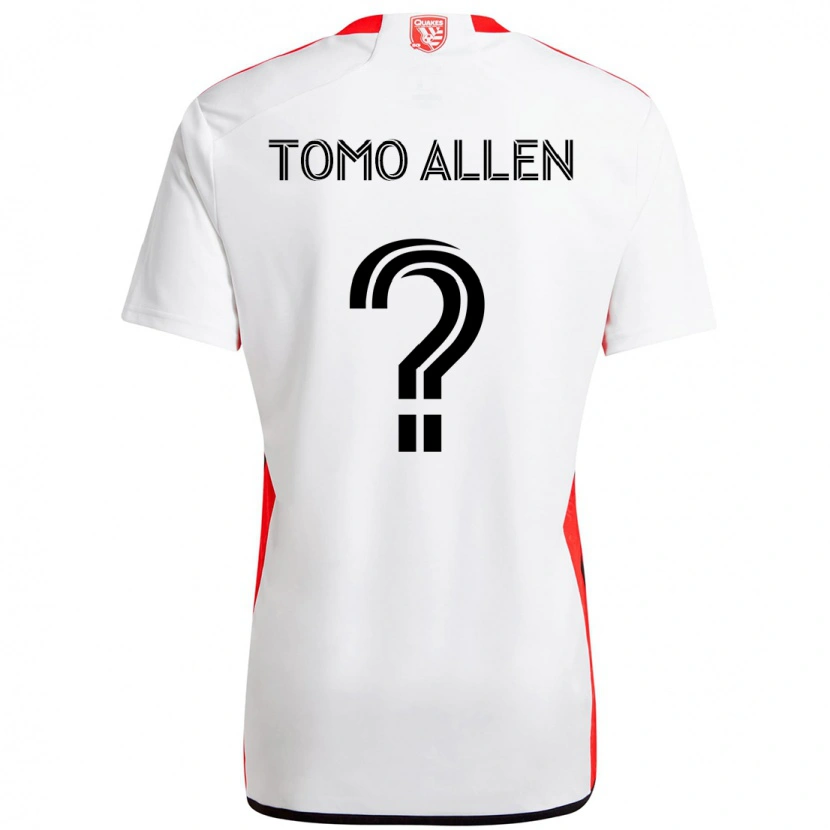 Danxen Mujer Camiseta Tomo Allen #0 Negro Azul Oscuro 2ª Equipación 2025/26 La Camisa