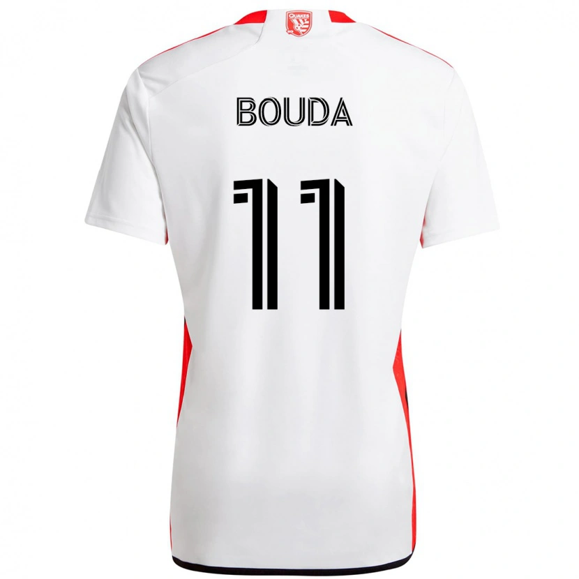Danxen Mujer Camiseta Ousseni Bouda #11 Negro Azul Oscuro 2ª Equipación 2025/26 La Camisa