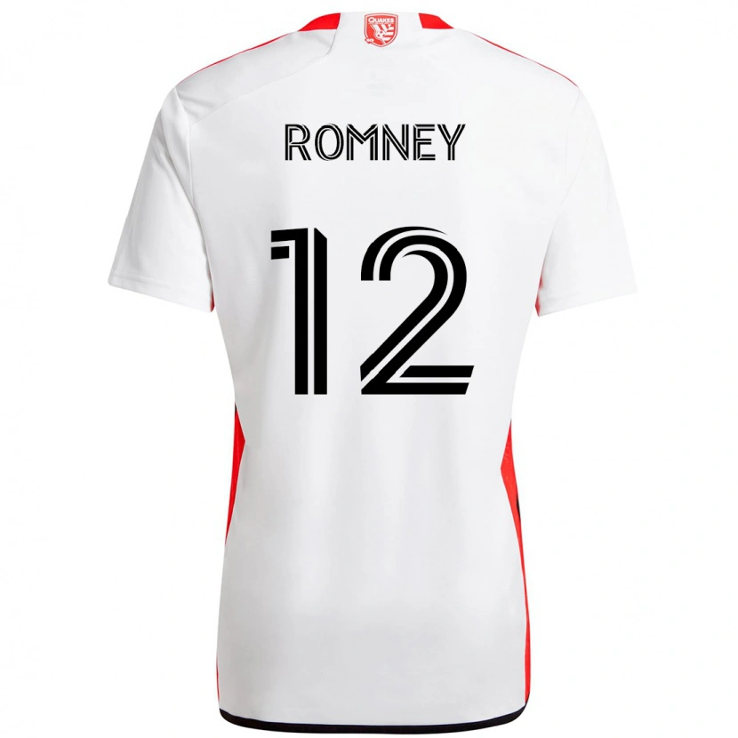 Danxen Mujer Camiseta Dave Romney #12 Negro Azul Oscuro 2ª Equipación 2025/26 La Camisa