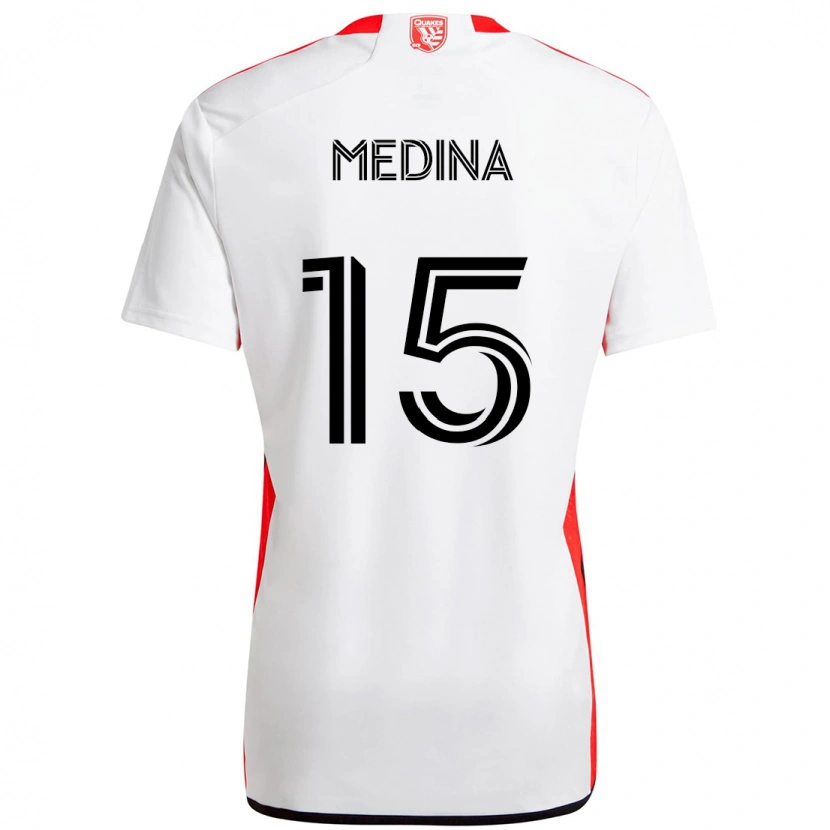 Danxen Mujer Camiseta Cruz Medina #15 Negro Azul Oscuro 2ª Equipación 2025/26 La Camisa