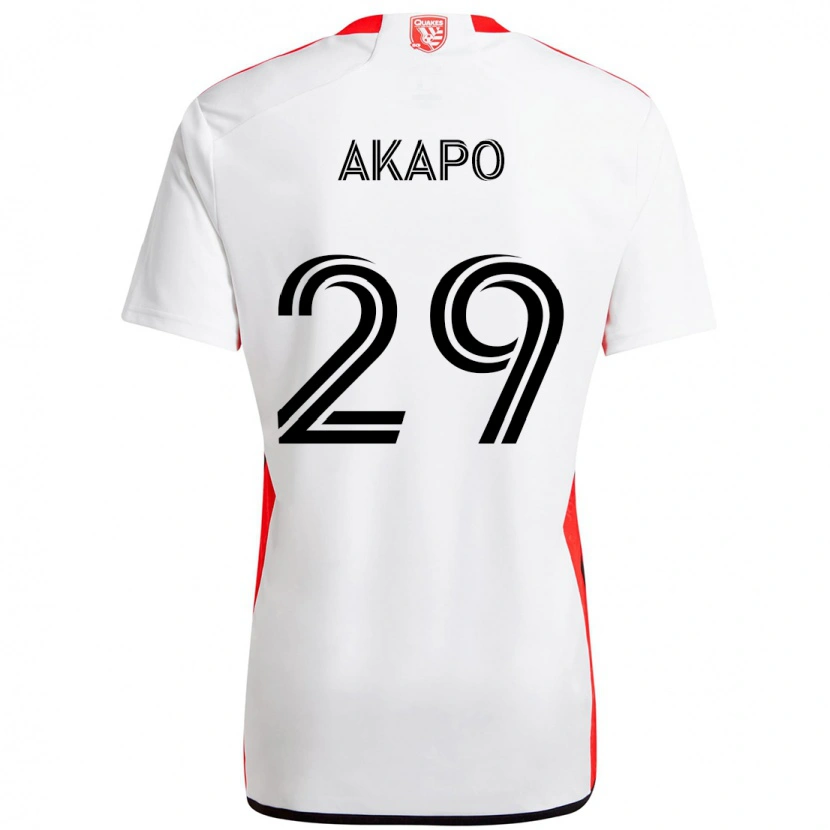 Danxen Mujer Camiseta Carlos Akapo #29 Negro Azul Oscuro 2ª Equipación 2025/26 La Camisa