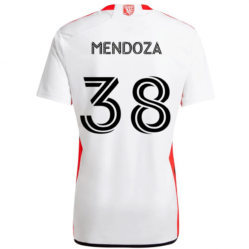 Danxen Mujer Camiseta Edwyn Mendoza #38 Negro Azul Oscuro 2ª Equipación 2025/26 La Camisa