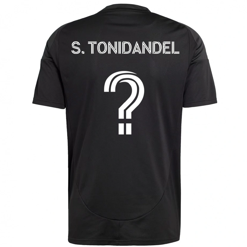 Danxen Mujer Camiseta Simon Tonidandel #0 Azul Celeste Blanco 2ª Equipación 2025/26 La Camisa