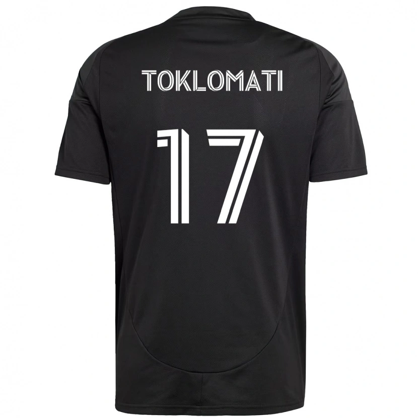 Danxen Mujer Camiseta Idan Toklomati #17 Azul Celeste Blanco 2ª Equipación 2025/26 La Camisa