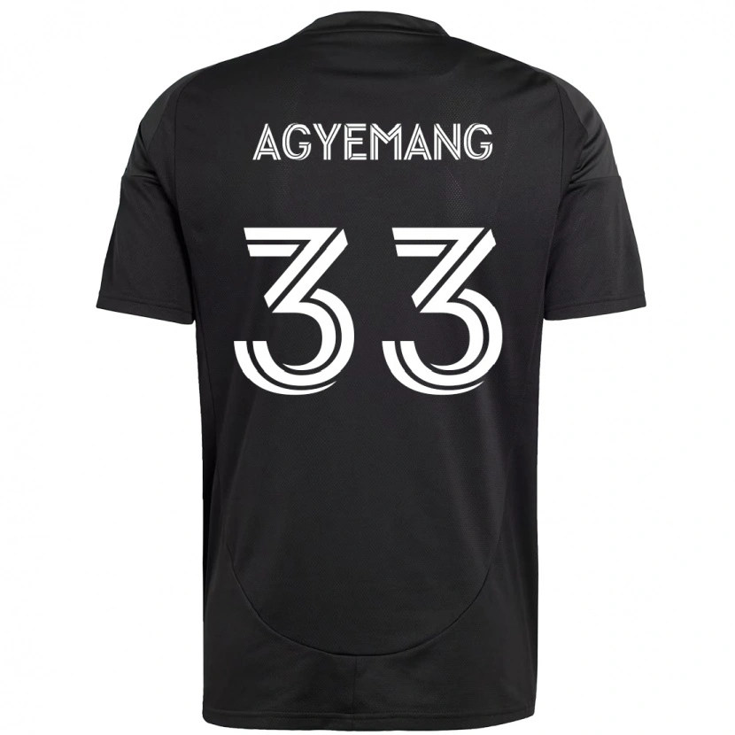 Danxen Mujer Camiseta Patrick Agyemang #33 Azul Celeste Blanco 2ª Equipación 2025/26 La Camisa