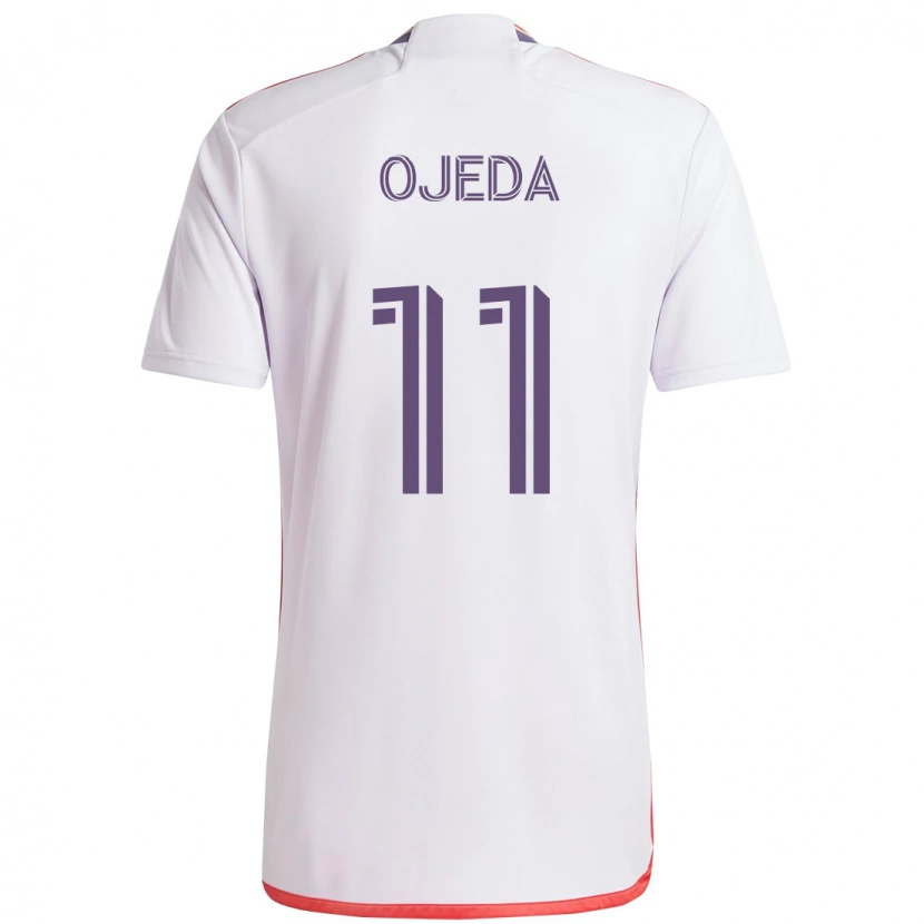 Danxen Mujer Camiseta Martín Ojeda #11 Morado Blanco 2ª Equipación 2025/26 La Camisa