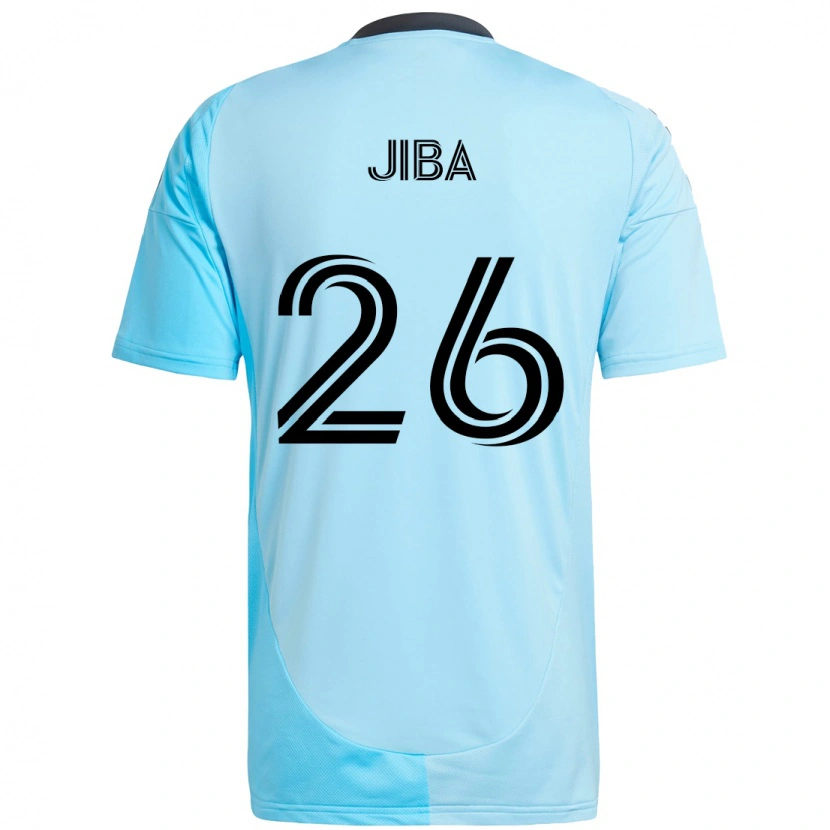 Danxen Mujer Camiseta Ryen Jiba #26 Negro Azul 2ª Equipación 2025/26 La Camisa
