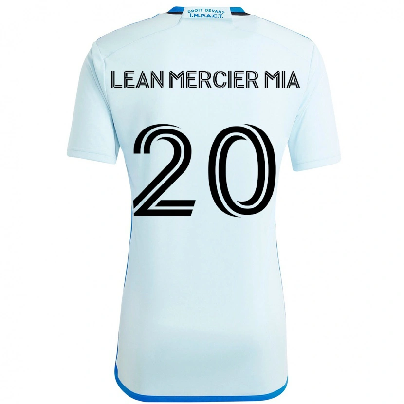 Danxen Mujer Camiseta Mc Lean Mercier Mia #20 Azul Celeste Azul Oscuro 2ª Equipación 2025/26 La Camisa