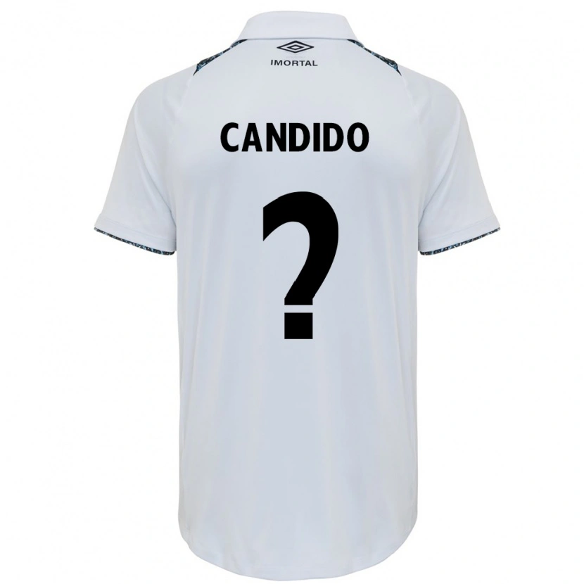 Danxen Mujer Camiseta Luan Cândido #0 Azul Negro Blanco 2ª Equipación 2025/26 La Camisa