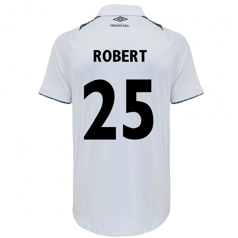 Danxen Mujer Camiseta Jhonata Robert #25 Azul Negro Blanco 2ª Equipación 2025/26 La Camisa