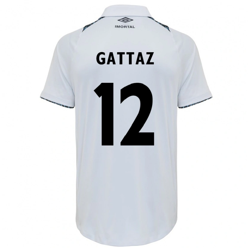 Danxen Mujer Camiseta Caroline De Oliveira Saad Gattaz #12 Azul Negro Blanco 2ª Equipación 2025/26 La Camisa