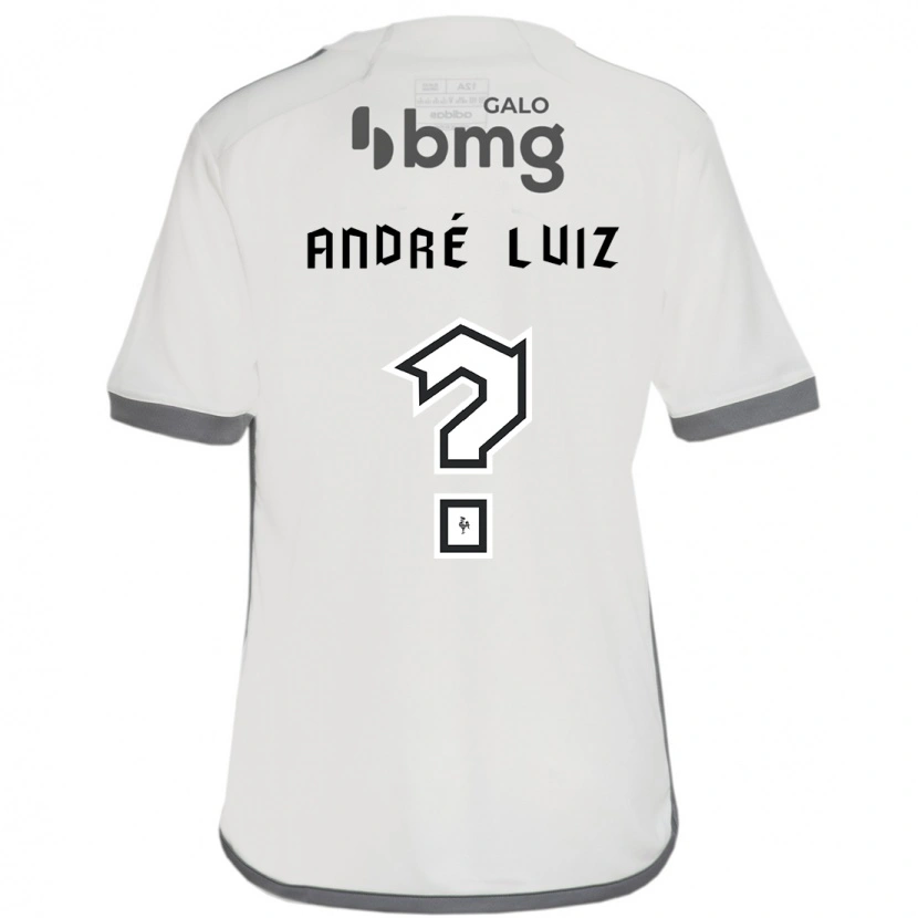 Danxen Mujer Camiseta André Luiz #0 Blanquecino 2ª Equipación 2025/26 La Camisa