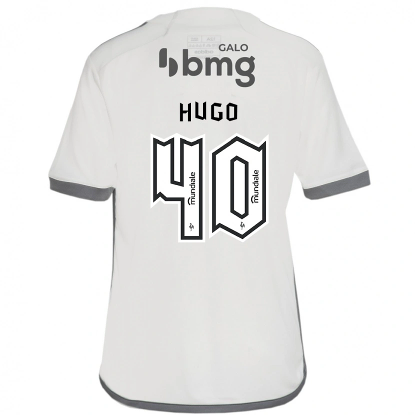 Danxen Mujer Camiseta Vitinho #40 Blanco Negro 2ª Equipación 2025/26 La Camisa