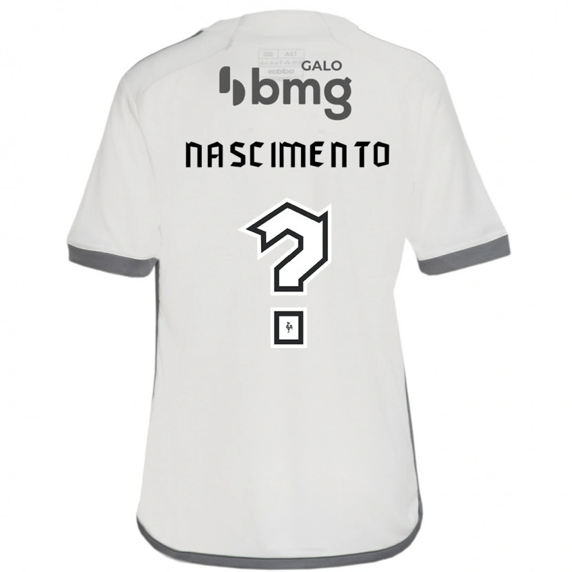 Danxen Mujer Camiseta Ruan Nascimento #0 Blanquecino 2ª Equipación 2025/26 La Camisa