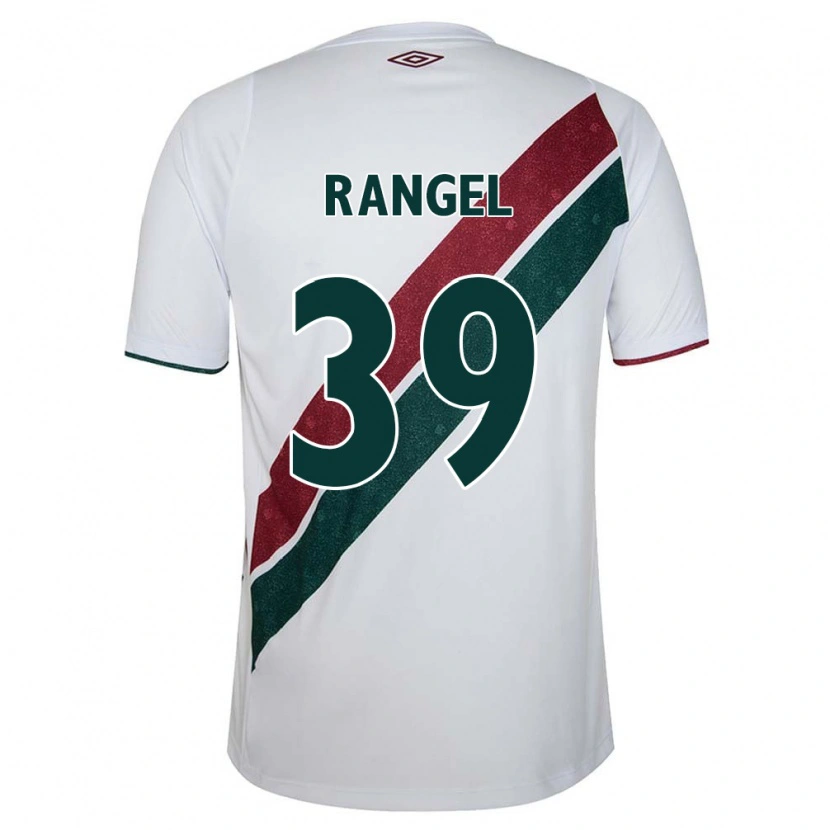Danxen Mujer Camiseta Pedro Rangel #39 Verde Granate Blanco 2ª Equipación 2025/26 La Camisa