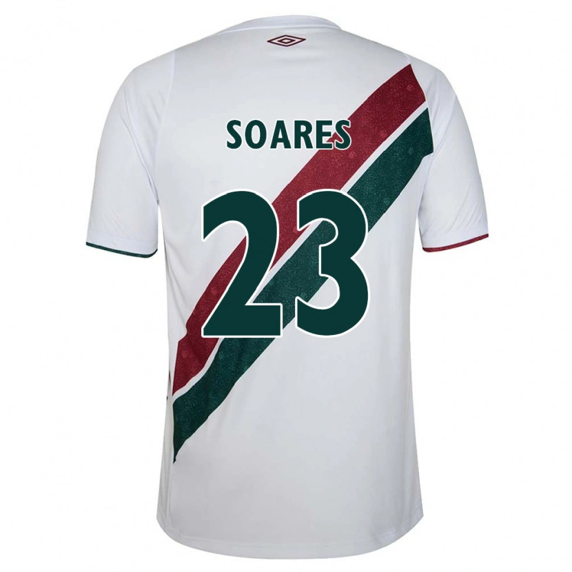 Danxen Mujer Camiseta Dani Soares #23 Verde Granate Blanco 2ª Equipación 2025/26 La Camisa