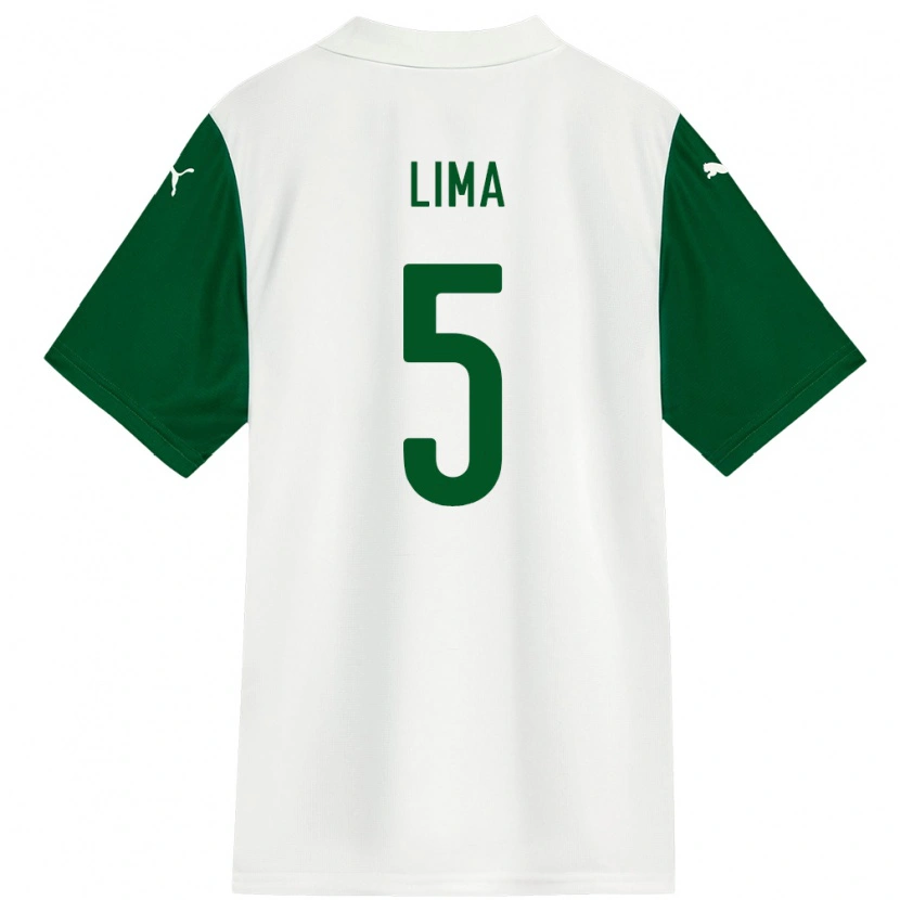 Danxen Mujer Camiseta Ingryd Lima #5 Verde Blanco 2ª Equipación 2025/26 La Camisa