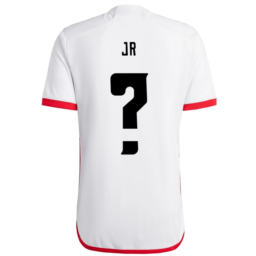 Danxen Mujer Camiseta Wanderson Jr #0 Rojo Negro 2ª Equipación 2025/26 La Camisa