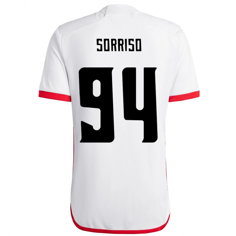 Danxen Mujer Camiseta Sorriso #94 Rojo Negro 2ª Equipación 2025/26 La Camisa