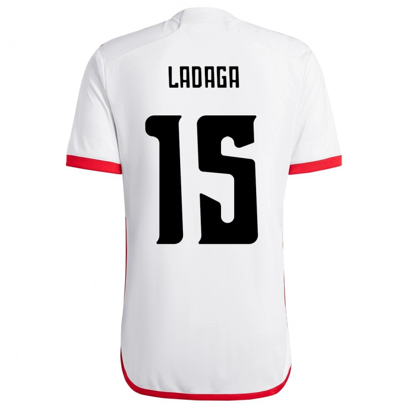 Danxen Mujer Camiseta Carol Ladaga #15 Rojo Negro 2ª Equipación 2025/26 La Camisa
