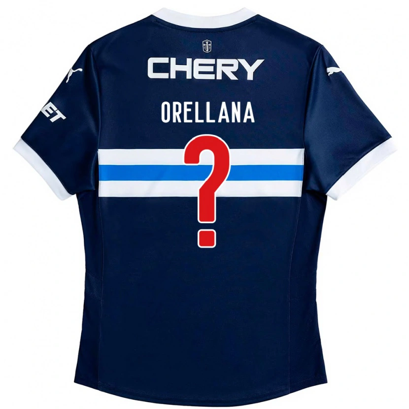 Danxen Mujer Camiseta Joan Orellana #0 Negro Azul 2ª Equipación 2025/26 La Camisa