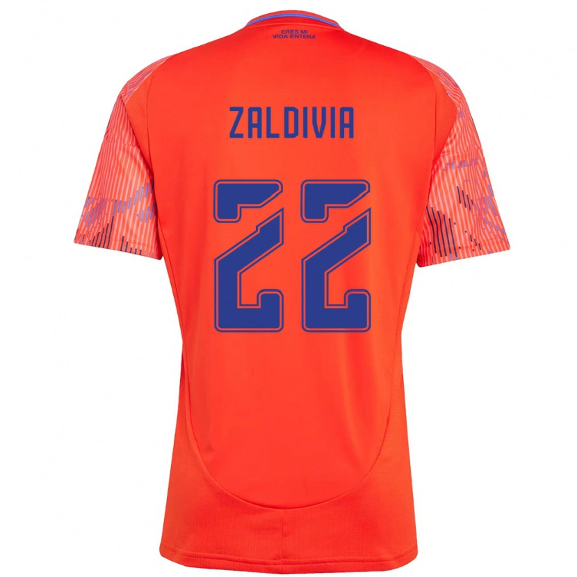 Danxen Mujer Camiseta Matías Zaldivia #22 Azul Celeste 2ª Equipación 2025/26 La Camisa