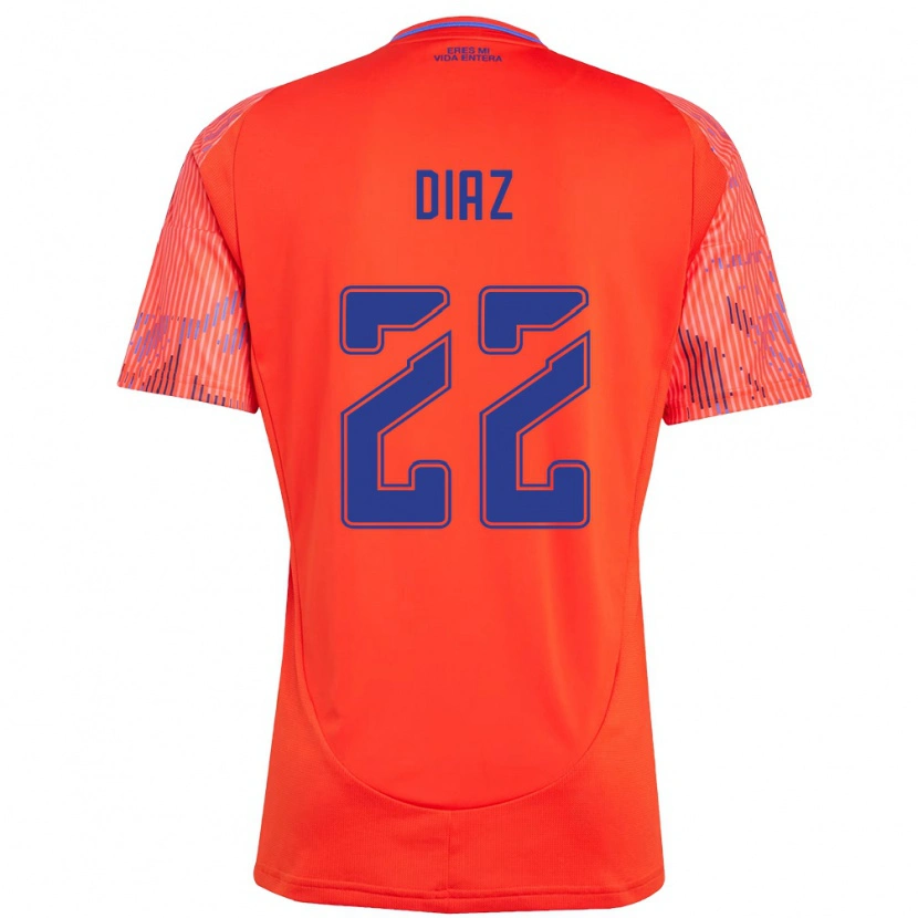 Danxen Mujer Camiseta Valentina Díaz #22 Azul Celeste 2ª Equipación 2025/26 La Camisa