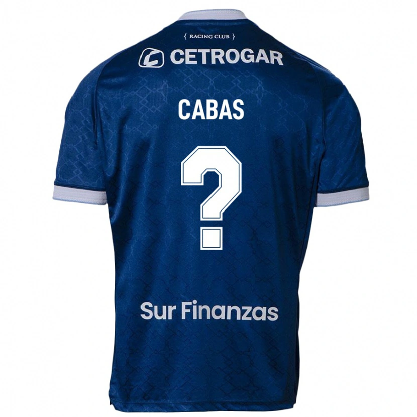 Danxen Mujer Camiseta Nicolas Cabas #0 Azul Oscuro 2ª Equipación 2025/26 La Camisa