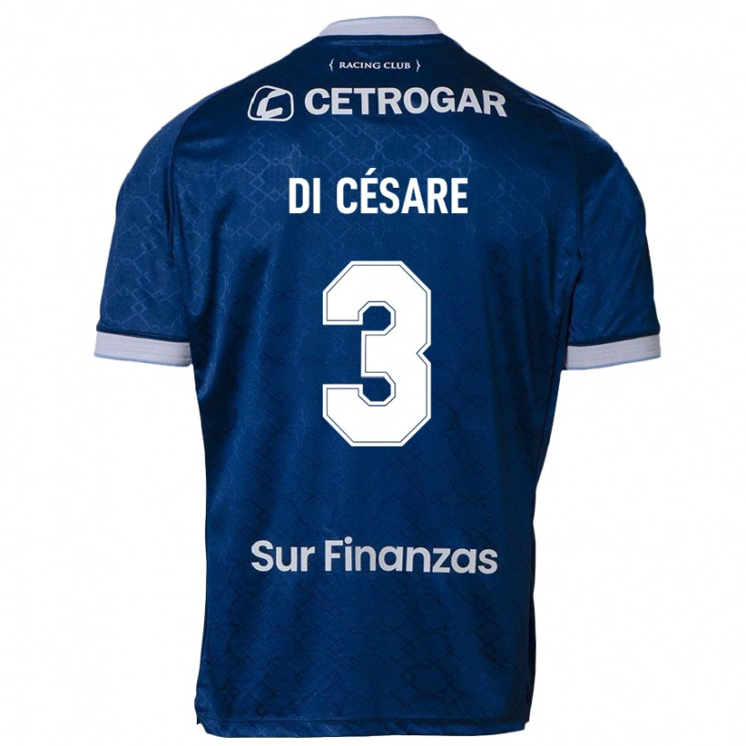 Danxen Mujer Camiseta Marco Di Césare #3 Azul Oscuro 2ª Equipación 2025/26 La Camisa