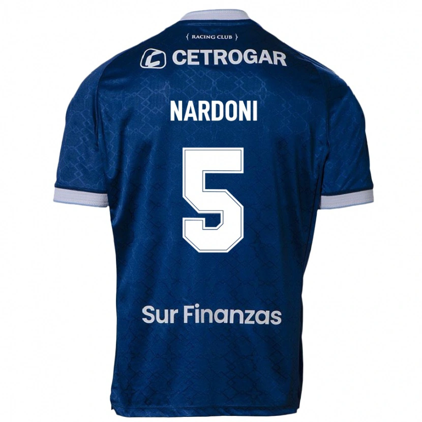 Danxen Mujer Camiseta Juan Ignacio Nardoni #5 Azul Oscuro 2ª Equipación 2025/26 La Camisa