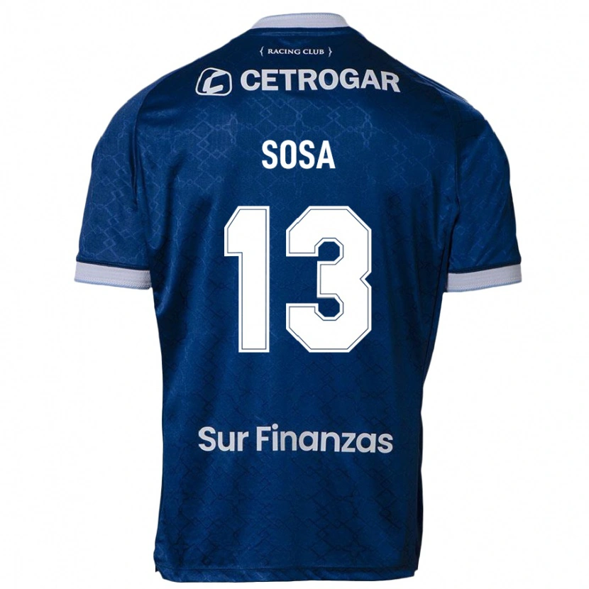 Danxen Mujer Camiseta Santiago Sosa #13 Azul Oscuro 2ª Equipación 2025/26 La Camisa
