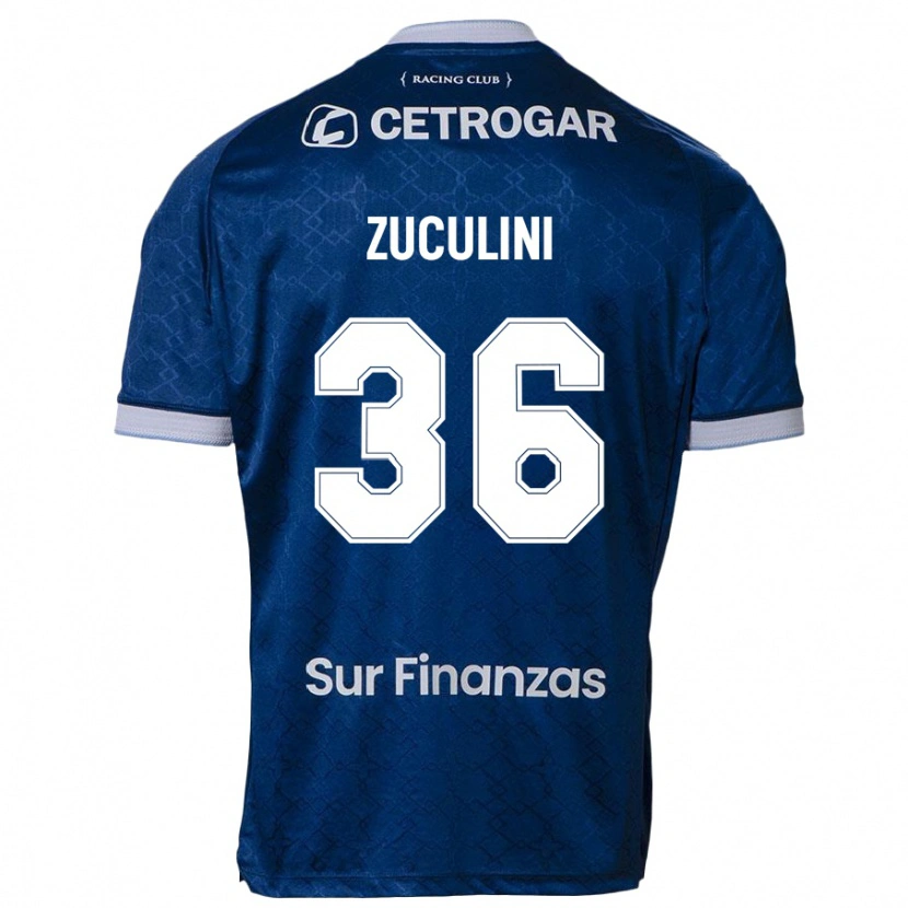 Danxen Mujer Camiseta Bruno Zuculini #36 Azul Oscuro 2ª Equipación 2025/26 La Camisa