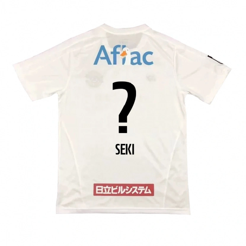 Danxen Mujer Camiseta Yuto Seki #0 Negro Amarillo 2ª Equipación 2025/26 La Camisa