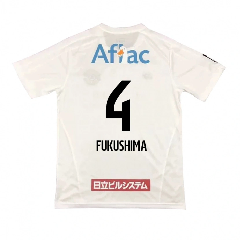 Danxen Mujer Camiseta Taiga Fukushima #4 Negro Amarillo 2ª Equipación 2025/26 La Camisa