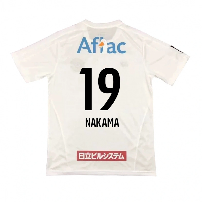 Danxen Mujer Camiseta Hayato Nakama #19 Negro Amarillo 2ª Equipación 2025/26 La Camisa