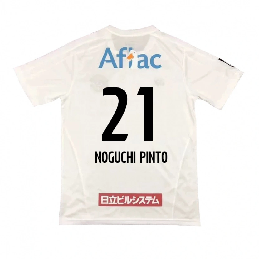Danxen Mujer Camiseta Amato Noguchi Pinto #21 Negro Amarillo 2ª Equipación 2025/26 La Camisa