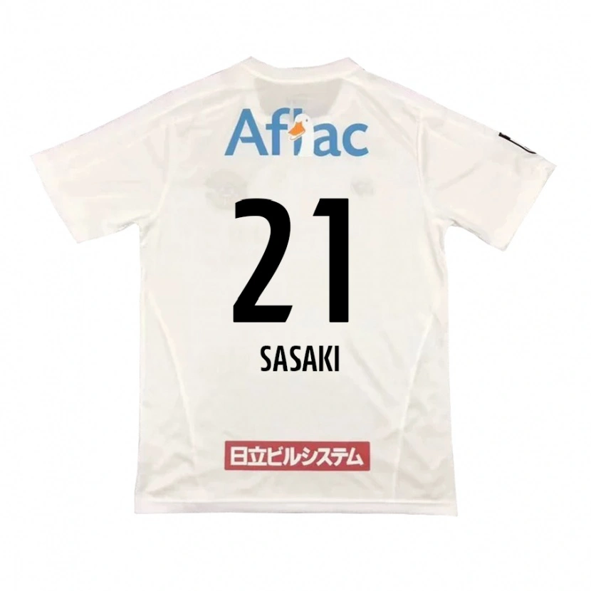 Danxen Mujer Camiseta Masato Sasaki #21 Negro Amarillo 2ª Equipación 2025/26 La Camisa