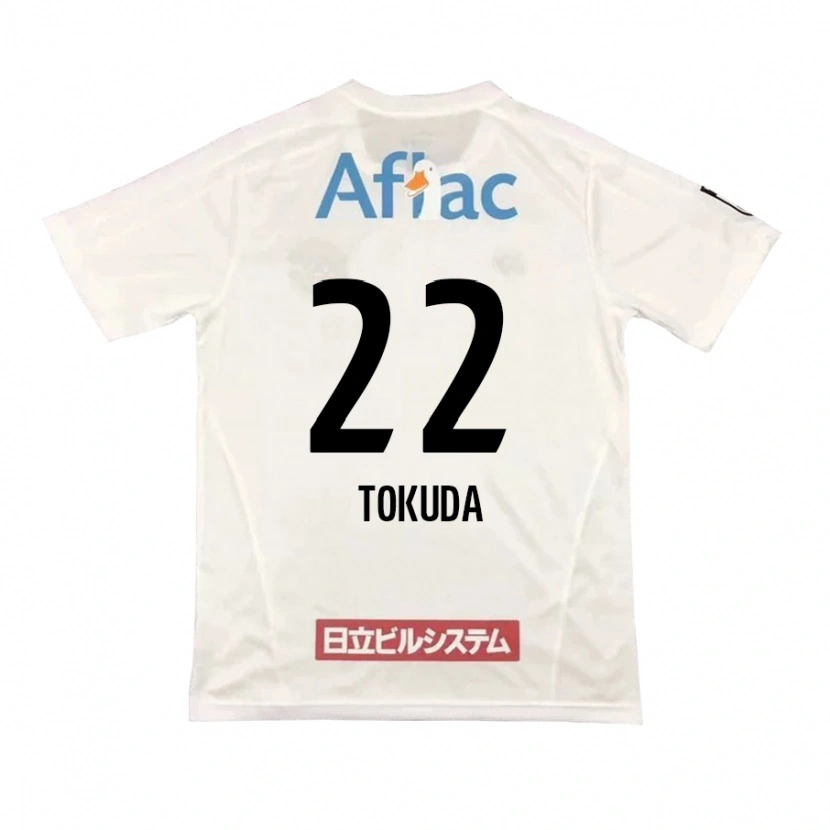 Danxen Mujer Camiseta Haoto Tokuda #22 Negro Amarillo 2ª Equipación 2025/26 La Camisa