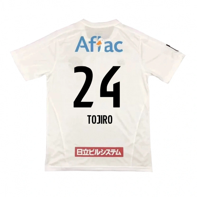 Danxen Mujer Camiseta Tojiro Kubo #24 Negro Amarillo 2ª Equipación 2025/26 La Camisa