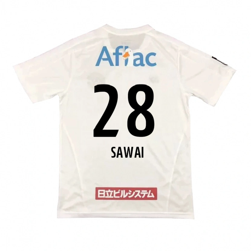 Danxen Mujer Camiseta Retsu Sawai #28 Negro Amarillo 2ª Equipación 2025/26 La Camisa