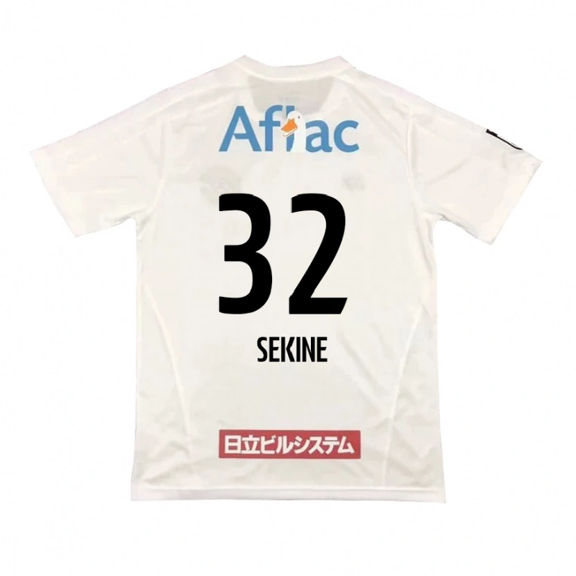 Danxen Mujer Camiseta Hiroki Sekine #32 Negro Amarillo 2ª Equipación 2025/26 La Camisa