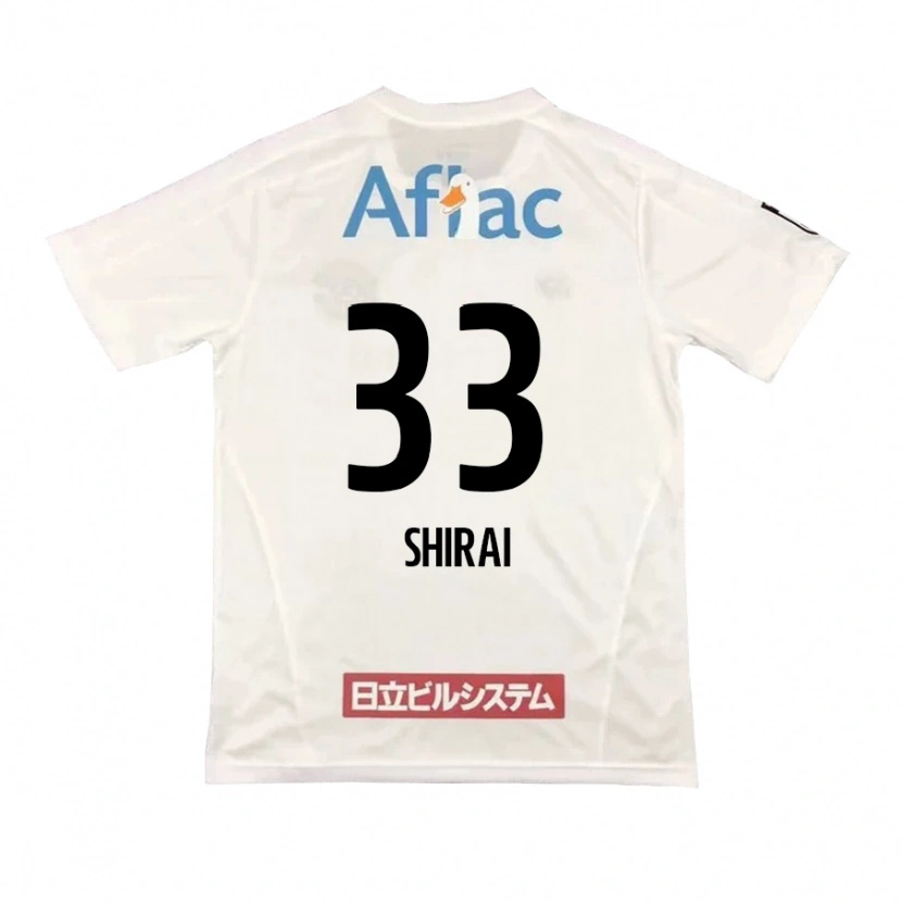 Danxen Mujer Camiseta Eiji Shirai #33 Negro Amarillo 2ª Equipación 2025/26 La Camisa