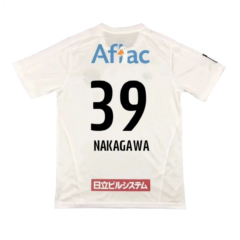 Danxen Mujer Camiseta Nobuteru Nakagawa #39 Gris Claro Beige 2ª Equipación 2025/26 La Camisa