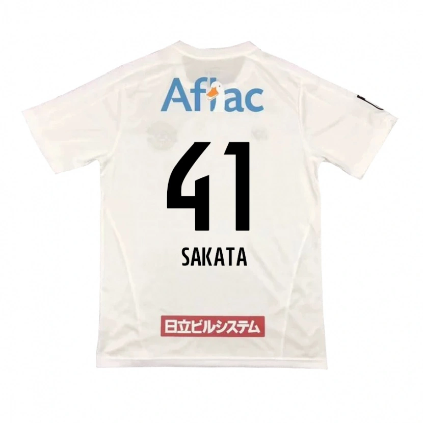 Danxen Mujer Camiseta Daiki Sakata #41 Negro Amarillo 2ª Equipación 2025/26 La Camisa