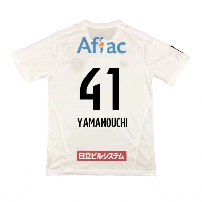Danxen Mujer Camiseta Yusei Yamanouchi #41 Negro Amarillo 2ª Equipación 2025/26 La Camisa