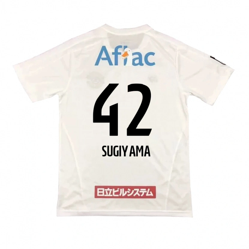 Danxen Mujer Camiseta Shunnosuke Sugiyama #42 Negro Amarillo 2ª Equipación 2025/26 La Camisa