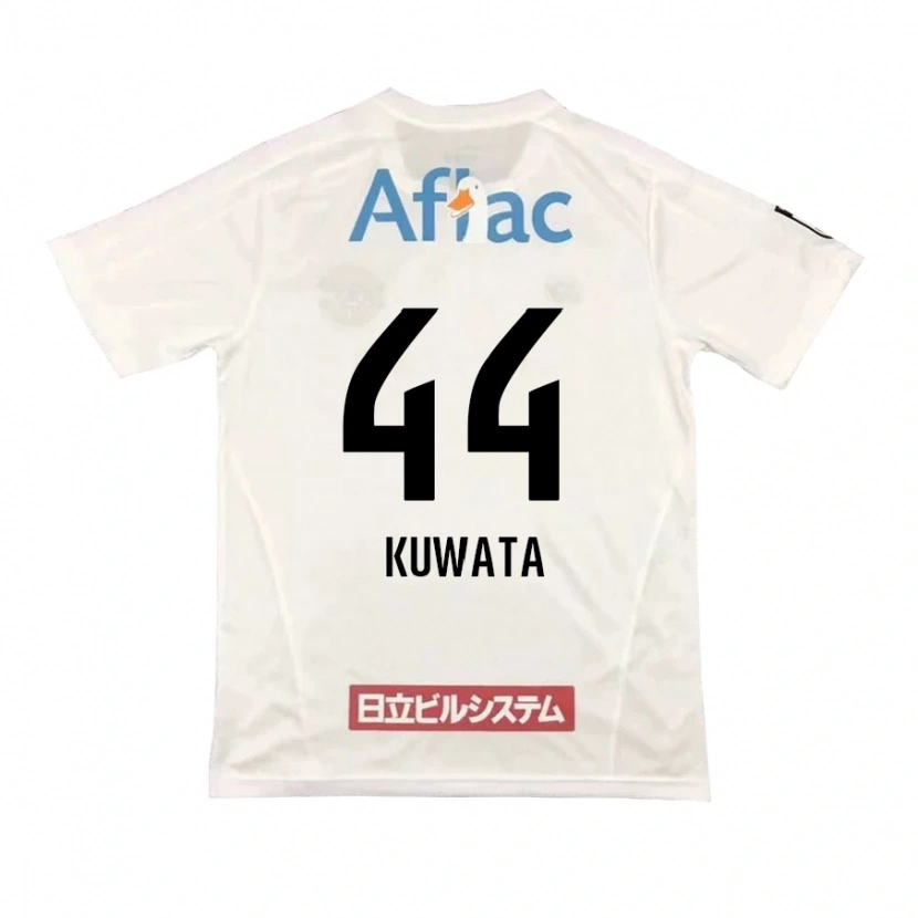 Danxen Mujer Camiseta Taisei Kuwata #44 Negro Amarillo 2ª Equipación 2025/26 La Camisa