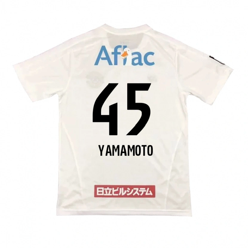 Danxen Mujer Camiseta Ota Yamamoto #45 Negro Amarillo 2ª Equipación 2025/26 La Camisa