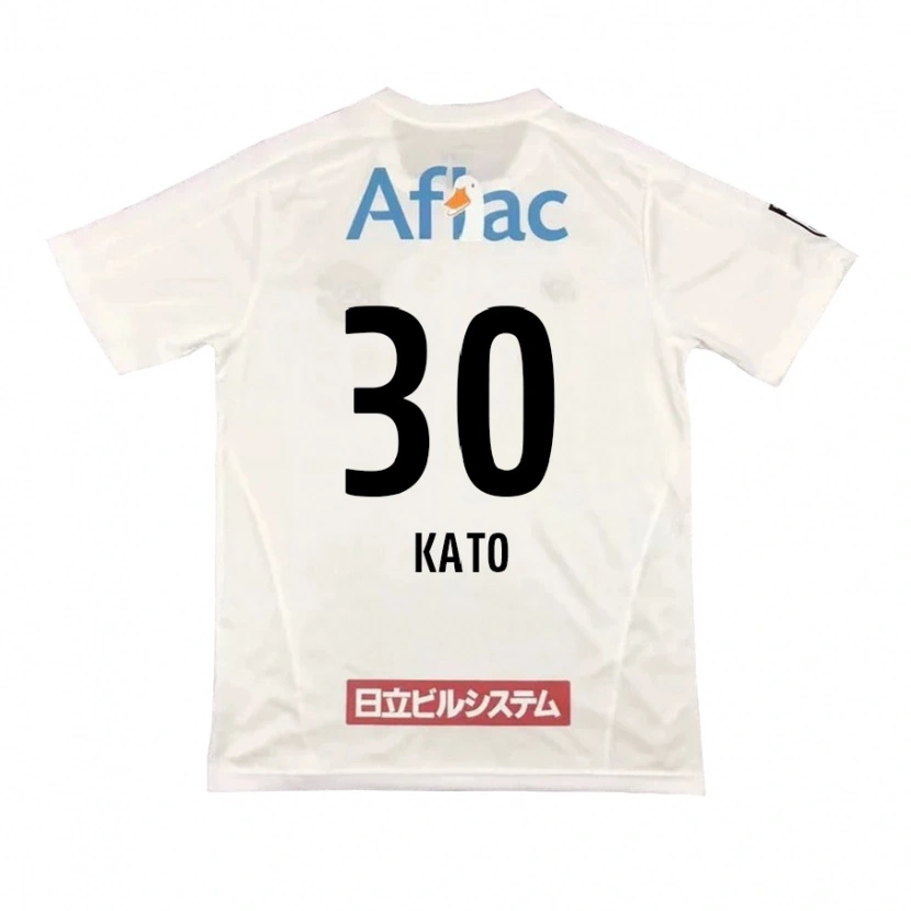 Danxen Mujer Camiseta Takuto Kato #30 Negro Amarillo 2ª Equipación 2025/26 La Camisa
